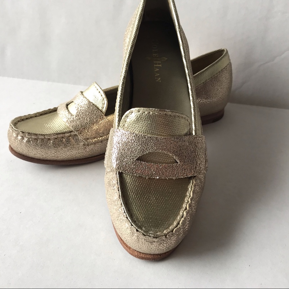Gold Cole Haan Nike Air Women’s 7